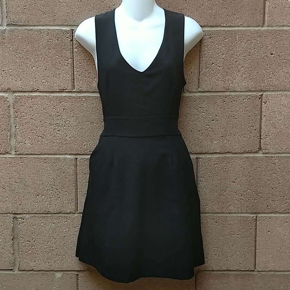 Forever 21 Mini Dress 👗 Cross Back w Pockets Sm